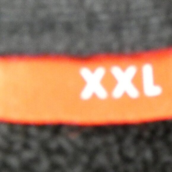 Spyder Jacket Size XXL Black 1/3 Zipper Logo Heavyweight Waffle Active Sports - Picture 6 of 10